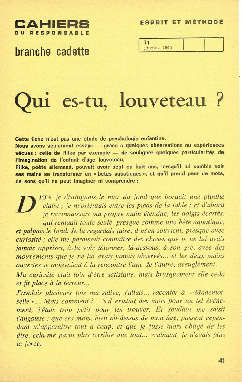 Pages de Cahiers du Responsable n11 jan 1966 2 Page 1