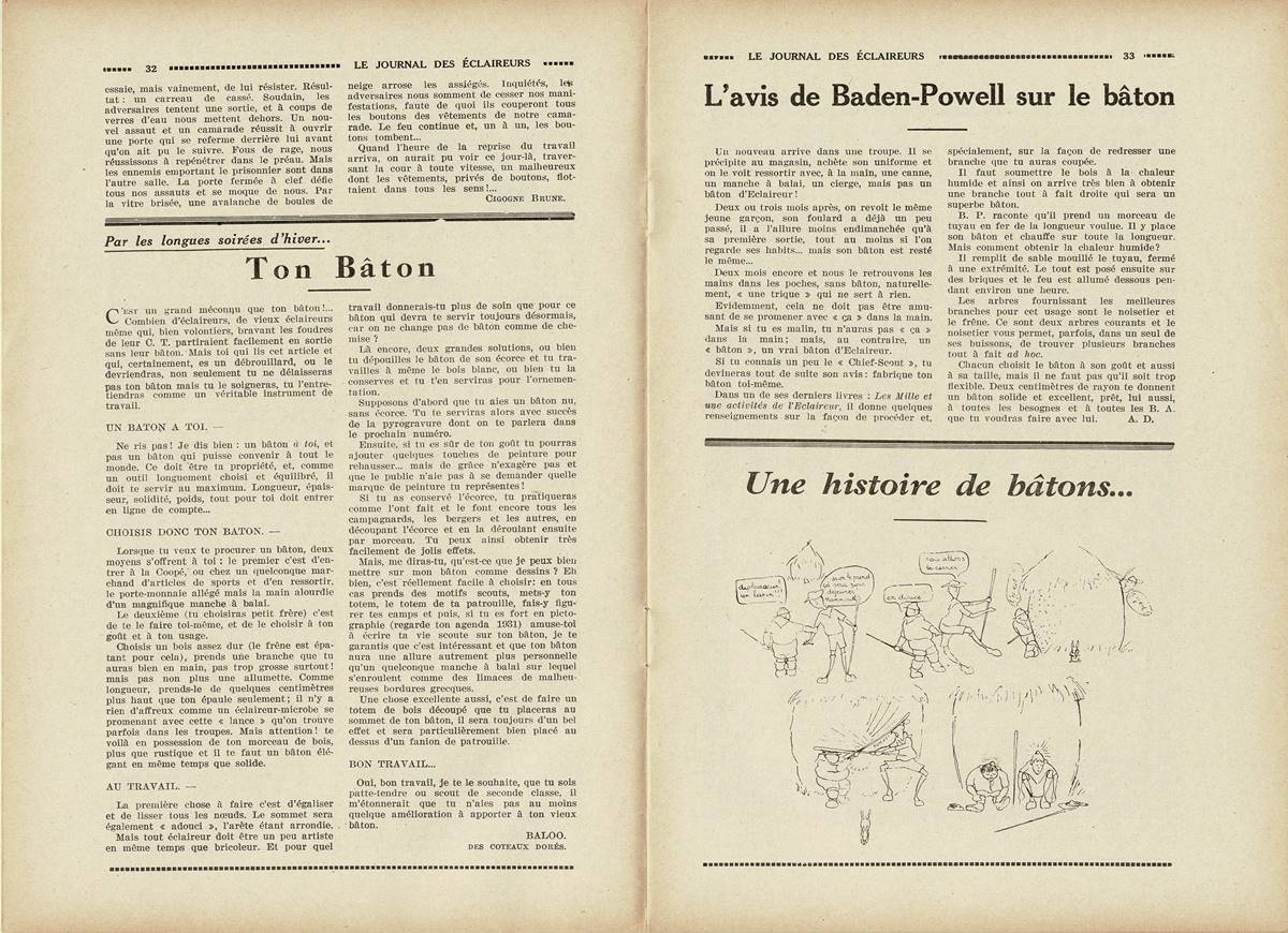 Le journal des Éclaireurs n3 5 fév 1931 Page 1