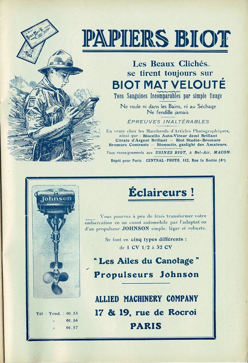 Pages de Le journal des Éclaireurs 5ème année n19 1er nov 1929 Page 11