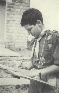 HEILBRONN Francis C.T. Troupe Turenne EDF BRIVE Déporté à Mauthausen Photo